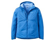 Rab Wmns Xenair Alpine Light Jacket, Dark Bluebird - lehká izolační bunda s kapucí (QIP-18)
